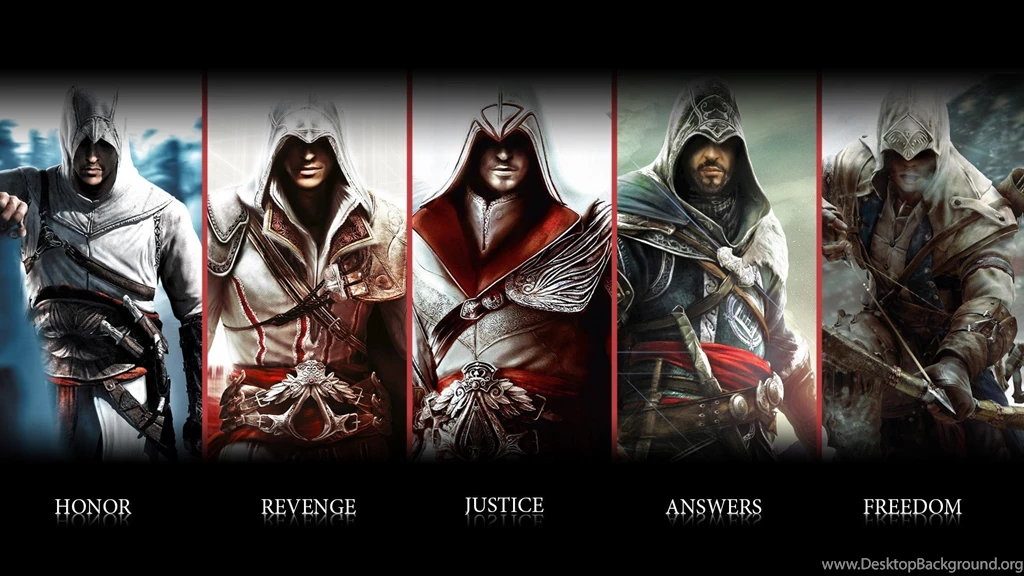 Wallpapers Creed Ezio Connor Altair Ubisoft Animus 1920x1080 ...