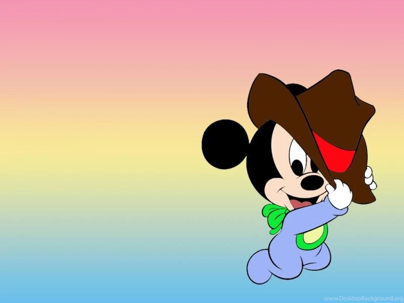 Mickey Mouse Wallpapers » Blog Archive » Baby Mickey Cowboy Hat ...