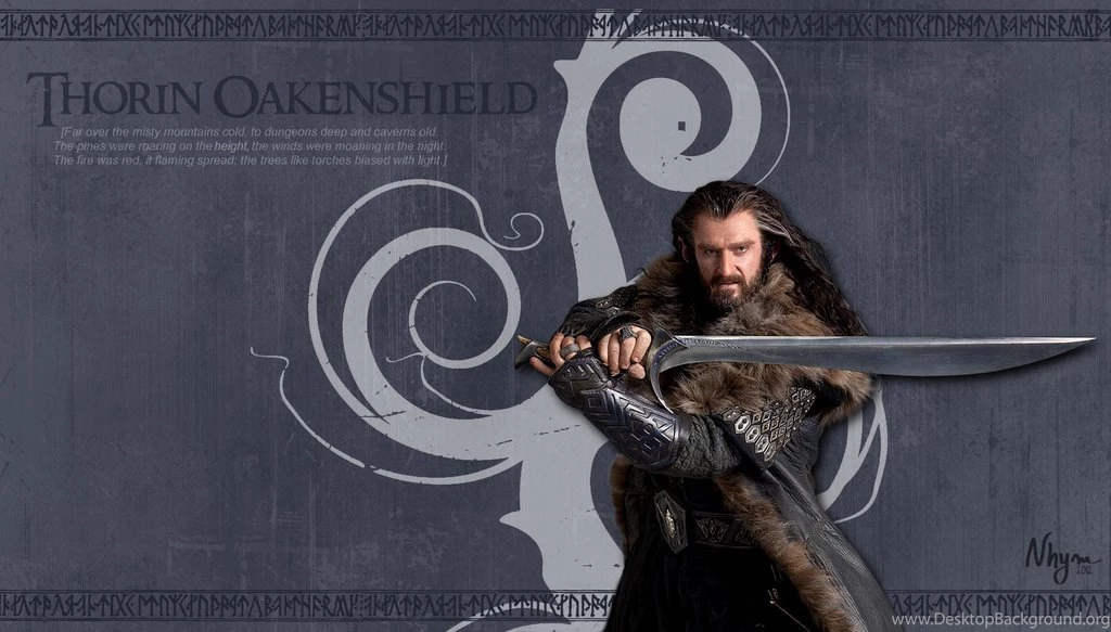 Thorin Oakenshield The Hobbit Wallpapers 1024x768 By DarqueJackal ...