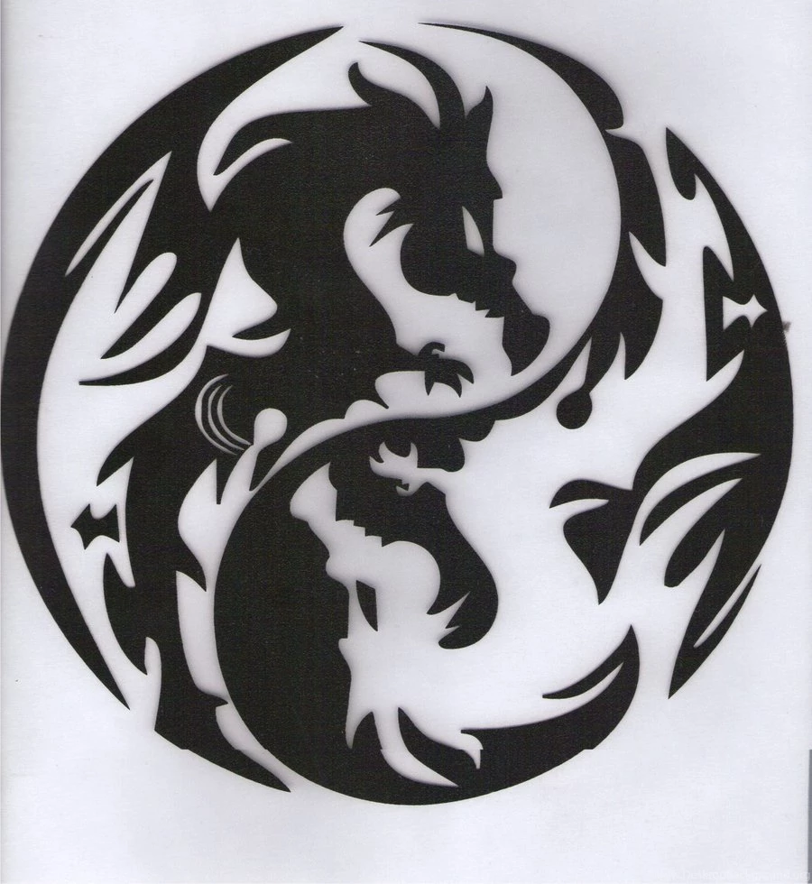 Yin Yang Dragon Tattoo By Leopardcloud On DeviantArt