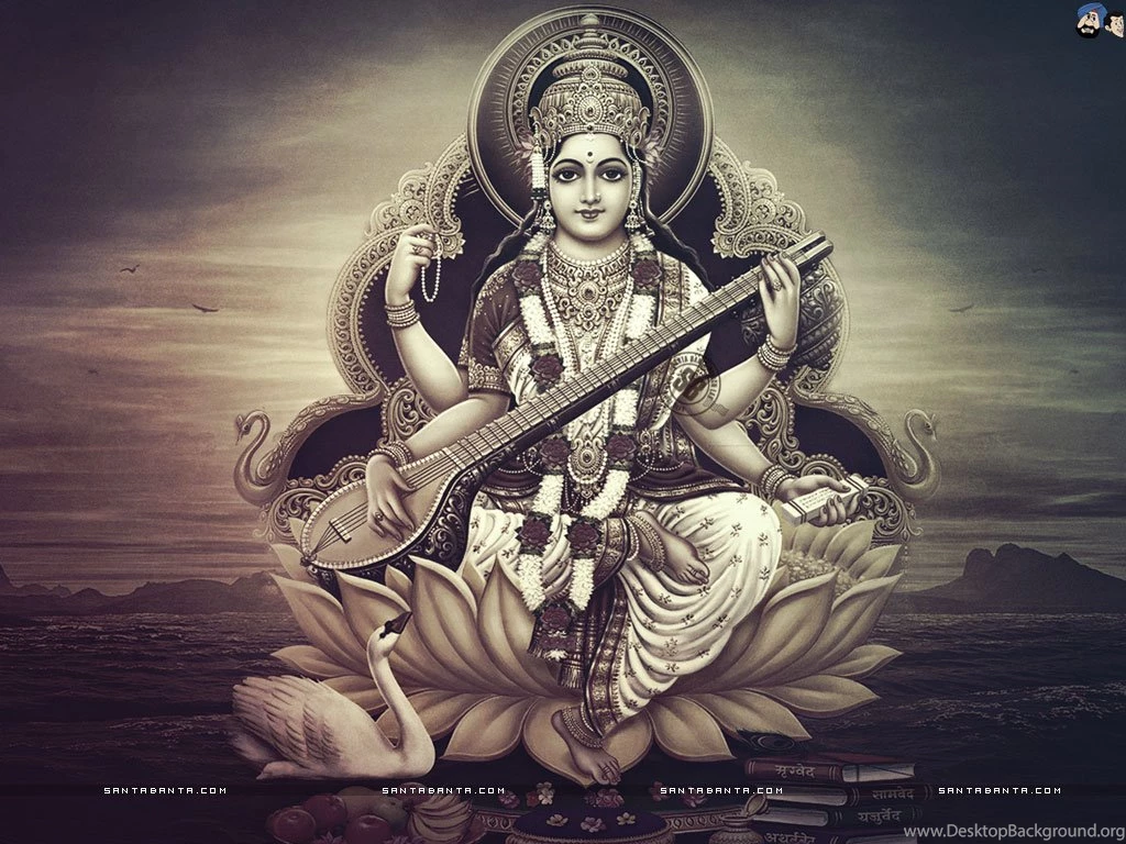 God Saraswathi Images And Wallpapers Download