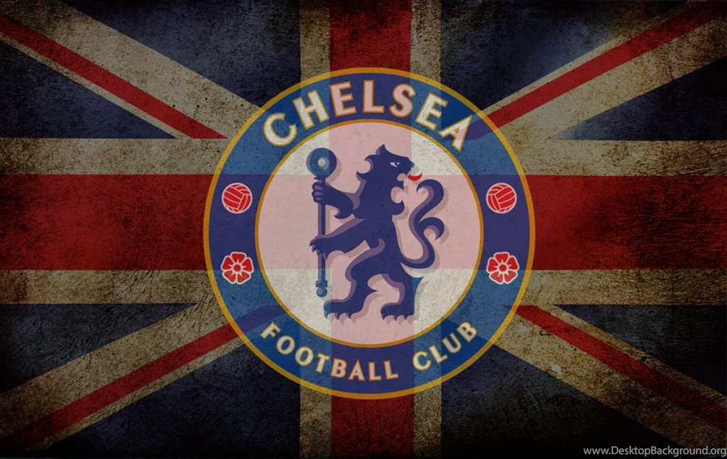 Chelsea FC Logo On Flag : Desktop And Mobile Wallpapers : Wallippo