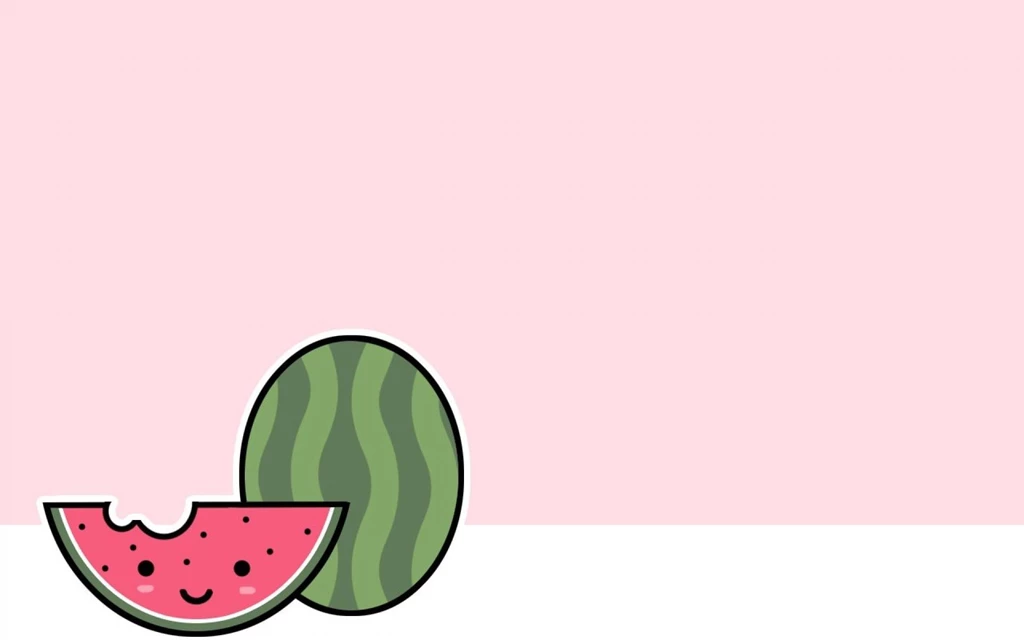WATERMELON Melon Fruit Red Bokeh Minimal Minimalism Wallpapers ...