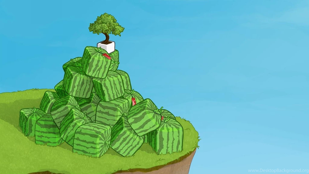 Melon Mountain Watermelons Artwork Picture Hd Wallpapers (
