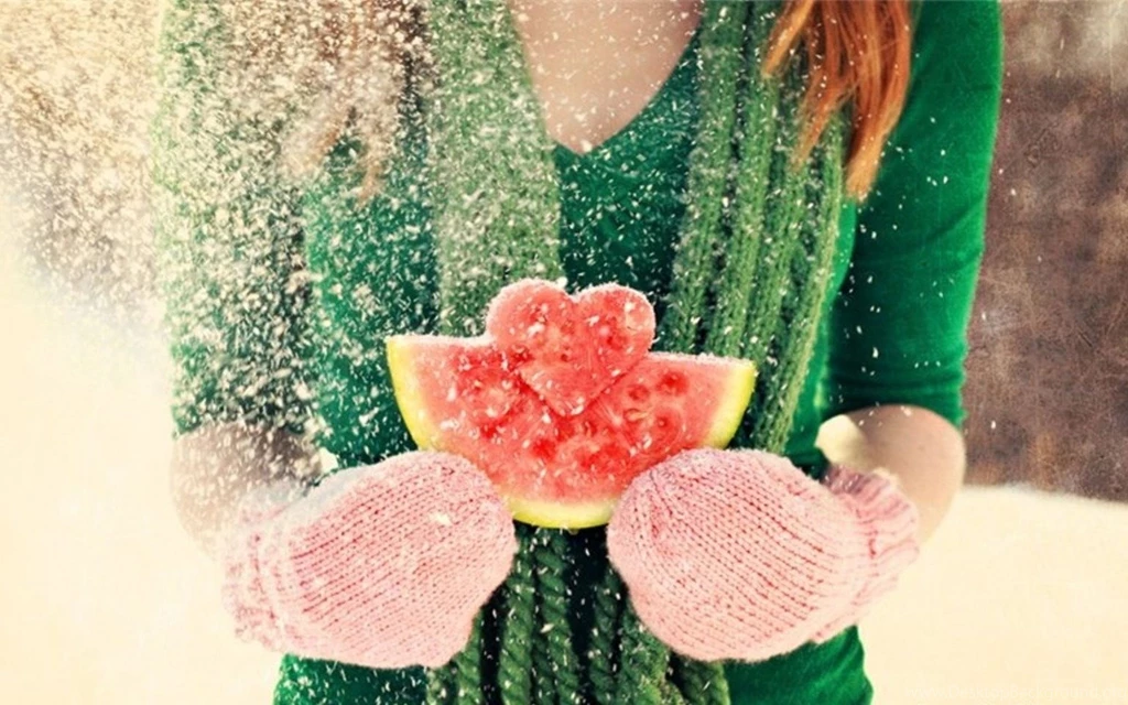 Water melon Heart Wallpapers And Images Wallpapers, Pictures, Photos