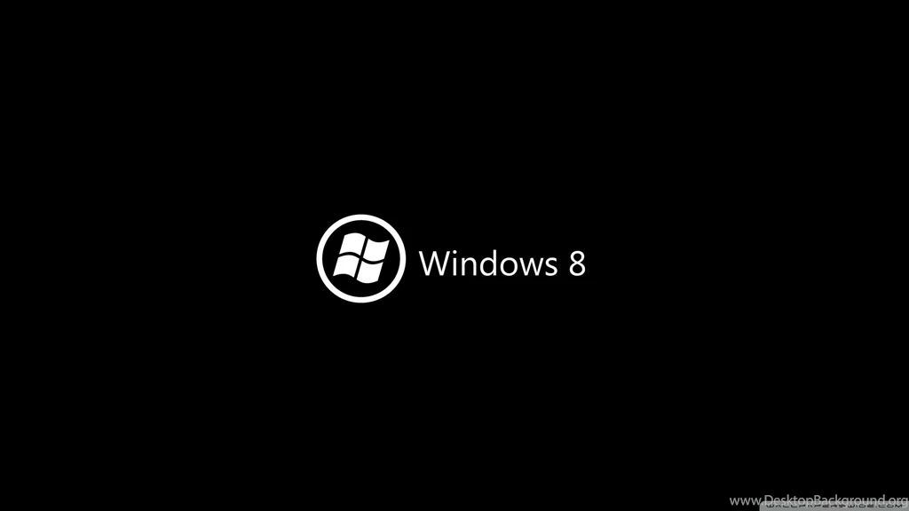 Windows 8 On Black HD Desktop Wallpapers : High Definition ...