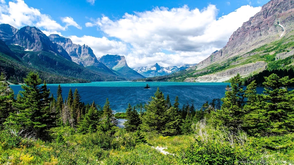 Mountain Lake HD Desktop Wallpapers Dat Nature