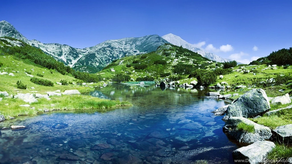 Majestic Mountain Scenery Desktop Wallpapers 07 1366x768 ...