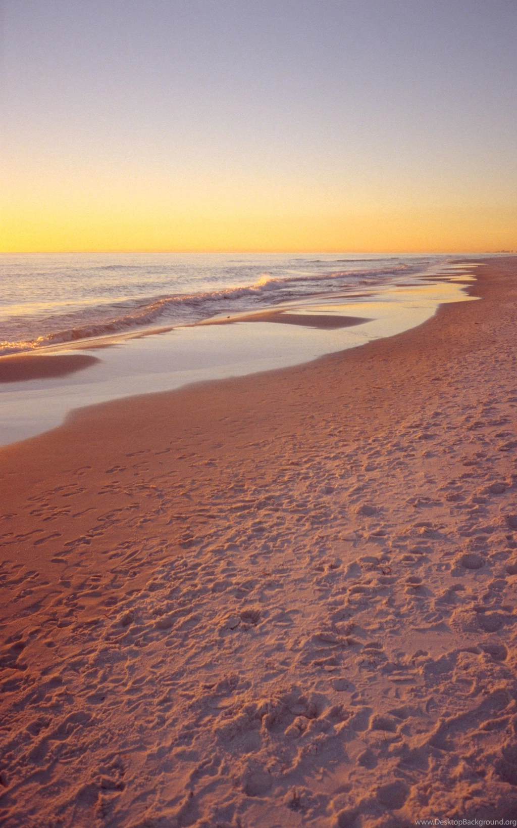Desktop Pictures: Golden Seascape 1200x1920