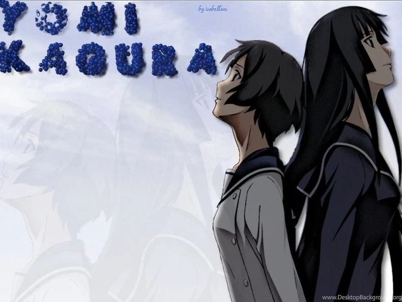 The Sisters Yomi And Kagura Ga Rei Zero Wallpapers Desktop Background