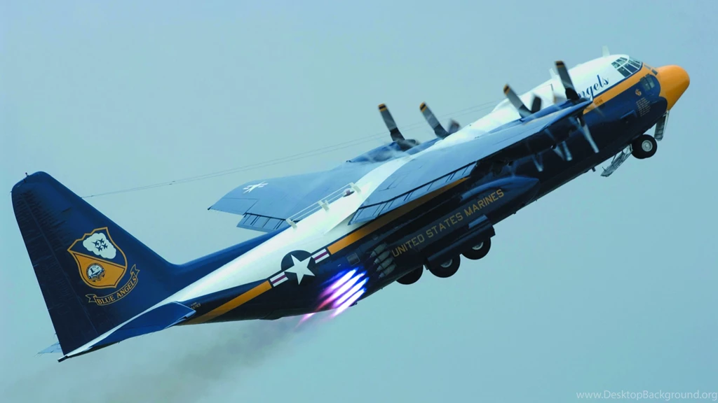 Wallpapers Usmc Aircraft Military C Hercules Blue Angels Fat ...