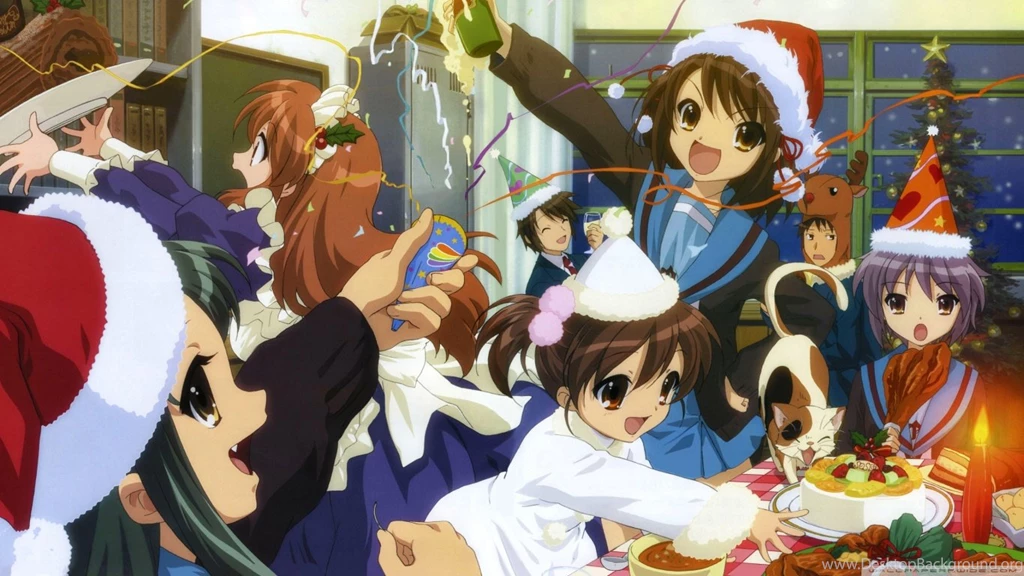 The Melancholy Of Haruhi Suzumiya V HD Desktop Wallpapers : High ...
