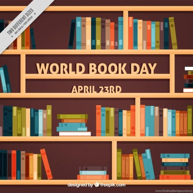 Flat Shelves With Books Backgrounds Vector