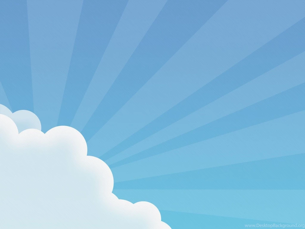 PC background clouds