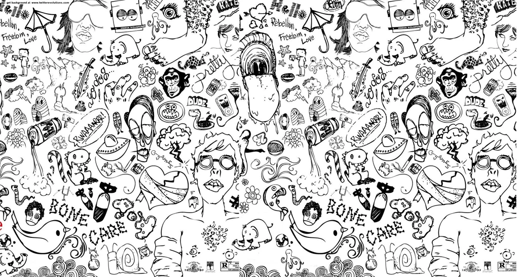Crazy Drawings Twitter Backgrounds Twitterevolutions