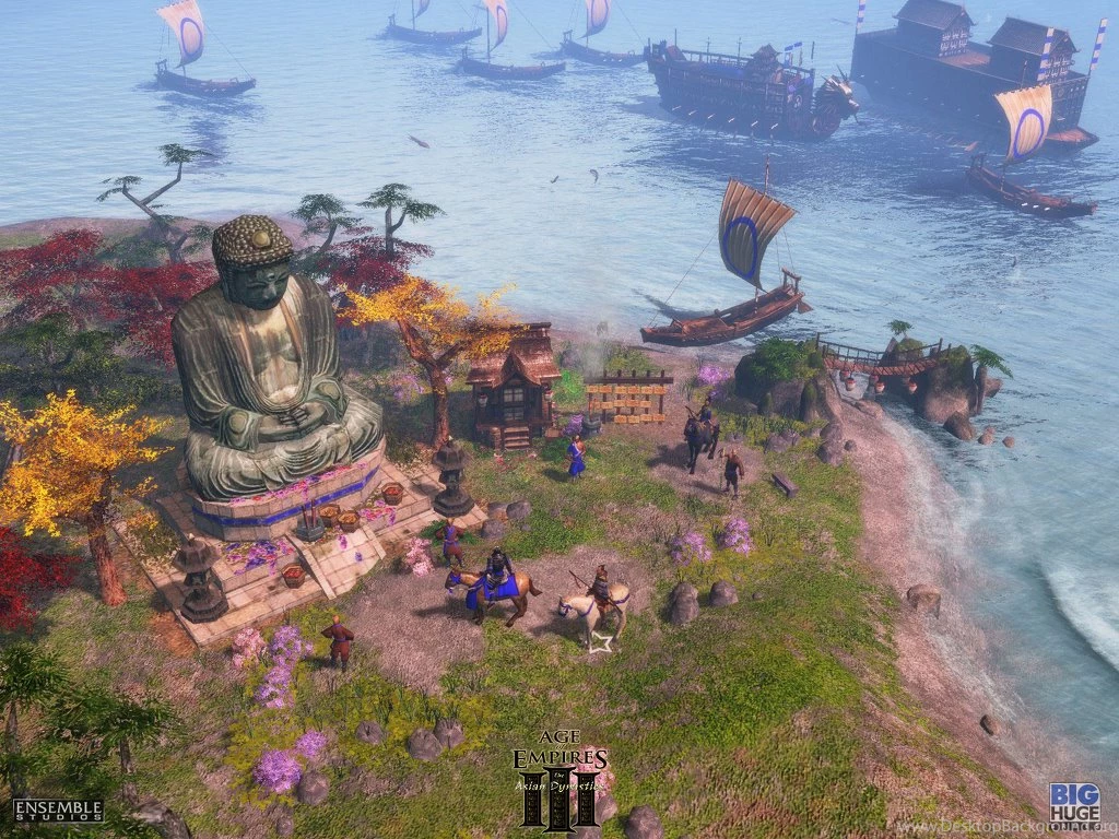Age Of Empires III: The Asian Dynasties Desktop Wallpapers