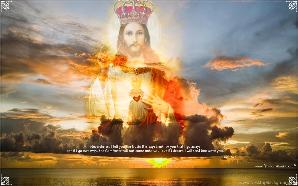 Free Ascension Of Jesus Christ Into Heaven Computer Desktop Wallpapers