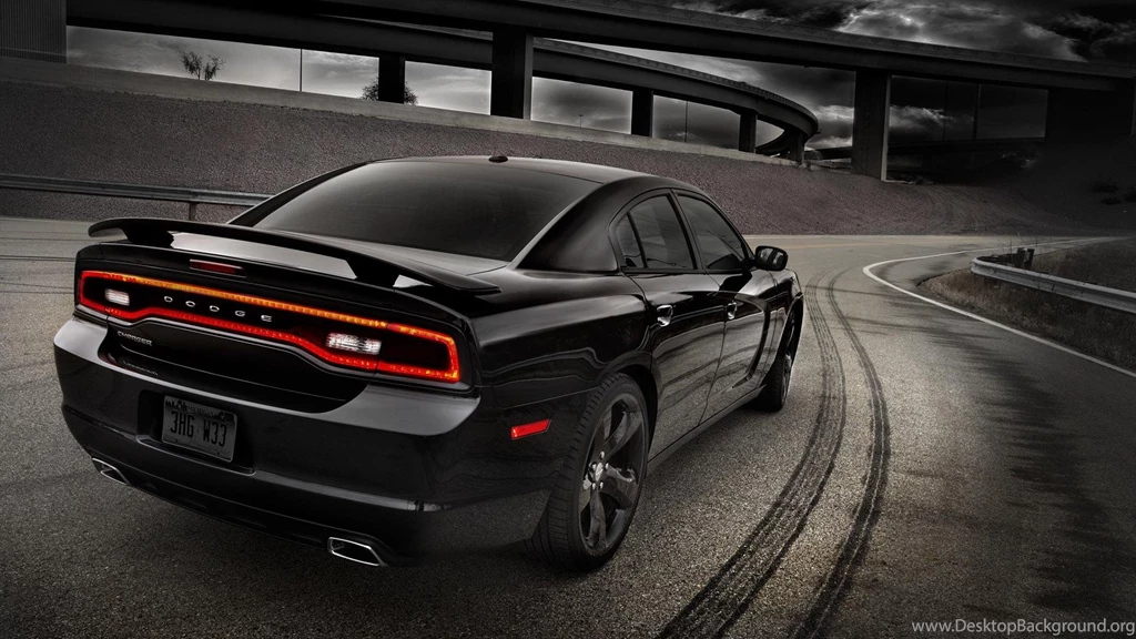 Dodge Charger Blacktop Rear Normal Hd Wallpapers (