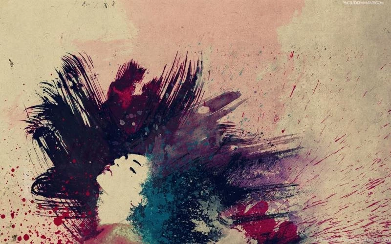 Painted Girl Wallpaper,artistic HD Wallpaper,1920x1200 HD ...