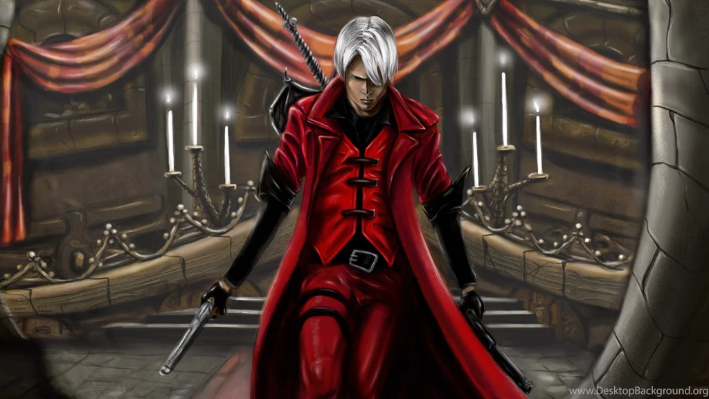Download Wallpapers 3840x2160 Devil May Cry 1, Dmc 1, Demon, Cloak ...