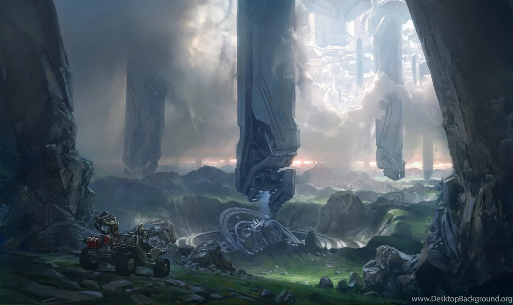 Halo 4 Concept Art Sci fi Warriors Futuristic Vehicles Weaons ...