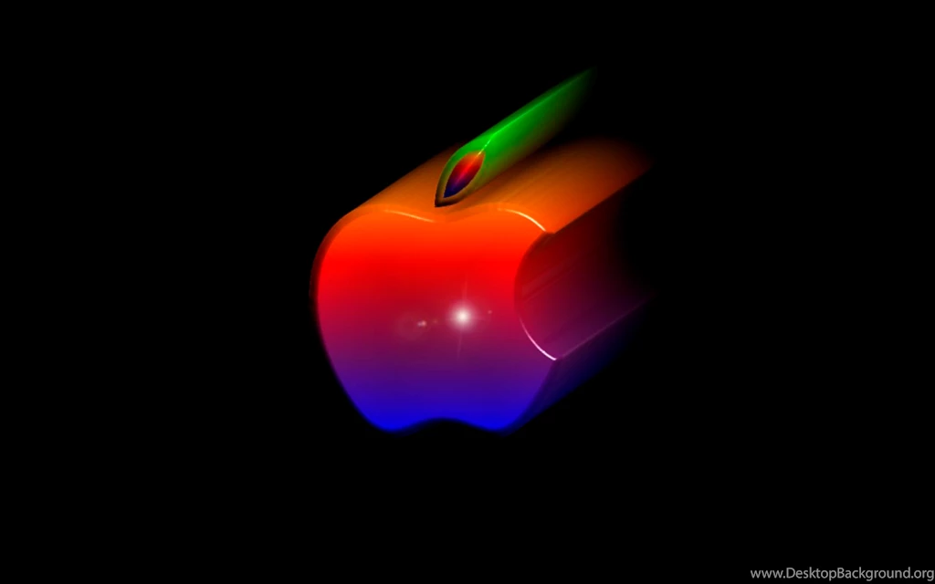 Apple Logo On The Move < Computers < Entertainment < Desktop Wallpapers