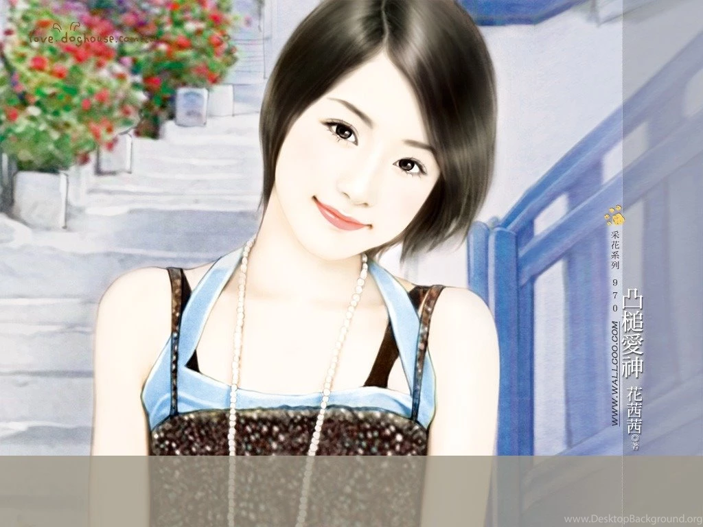Sweet Girls Beautiful Illustrations Of Sweet Chinese Girls1 ...