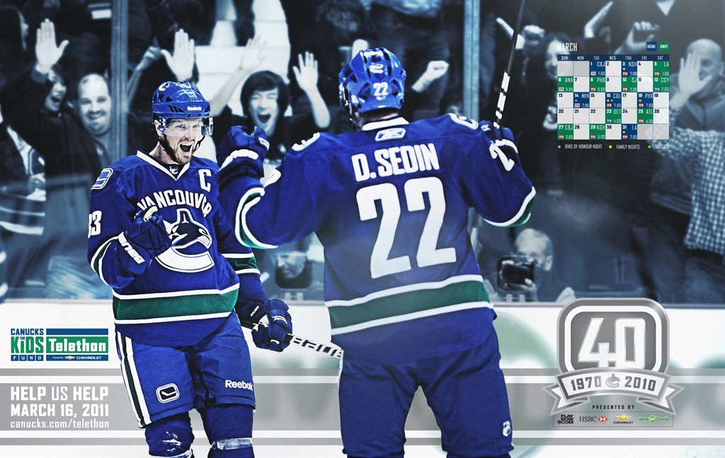 Wallpapers Archive 2010 11   Vancouver Canucks   Multimedia