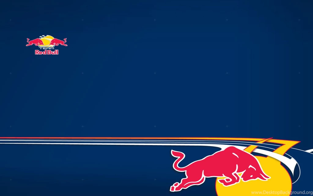 Red Bull Can Logo Wallpaper.