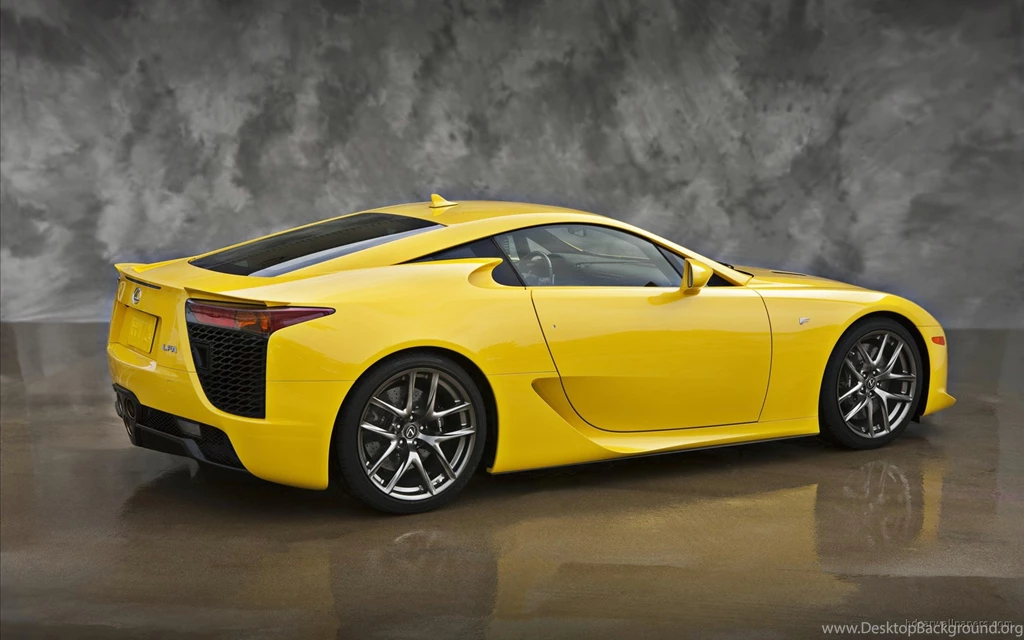 Yellow Lexus LFA Wallpapers