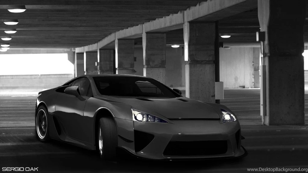 Wallpapers Black Garage Lexus LFA 1920x1080 By Sergiooakbr On ...