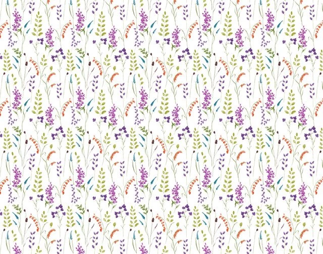Bluebell Wallpaper, Purple/Blue/Green Contemporary Wallpapers ...