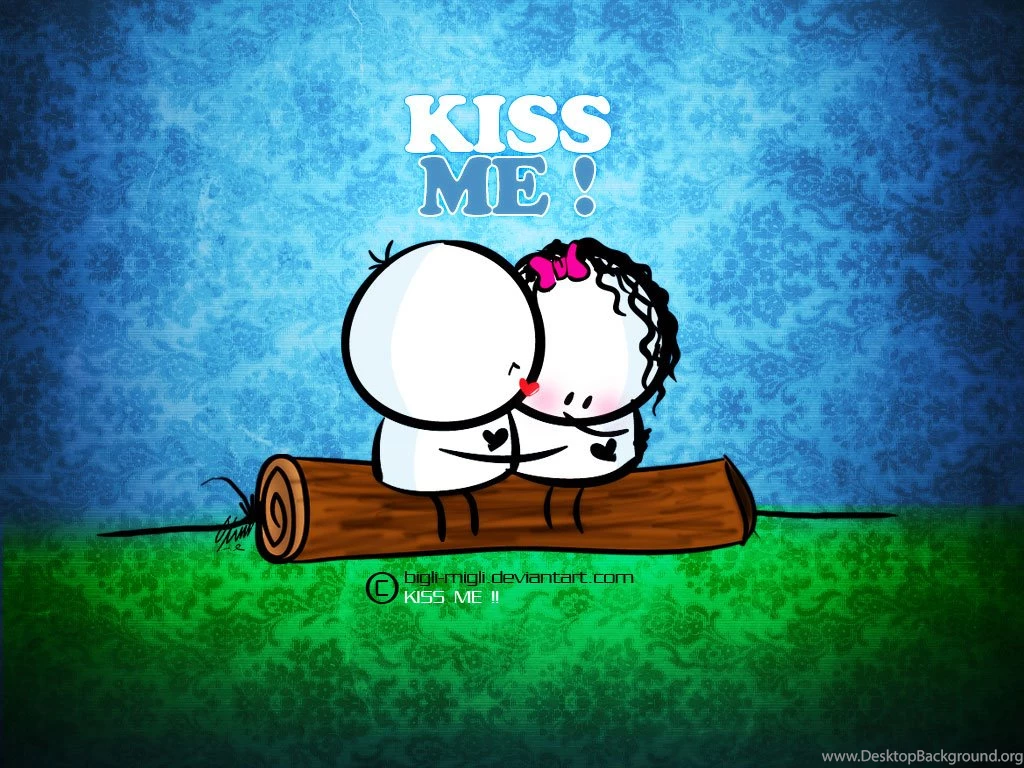 Wallpapers Kiss Me By Bigli Migli 216473.6 1024x768