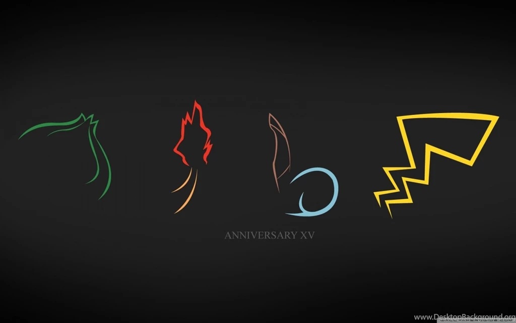 Pokemon XV Anniversary HD Desktop Wallpapers : Widescreen : High ...