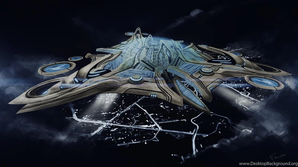Starcraft Protoss Ii Mothership Wallpapers