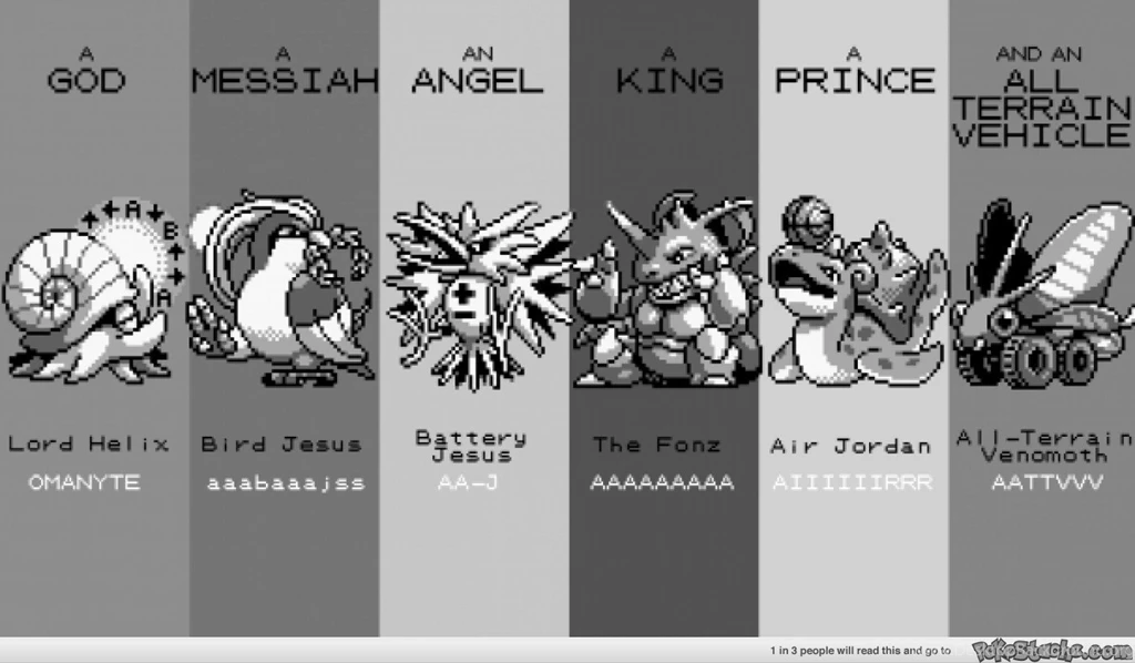 Twitch Plays Pokemon Wallpaper! Pokestache