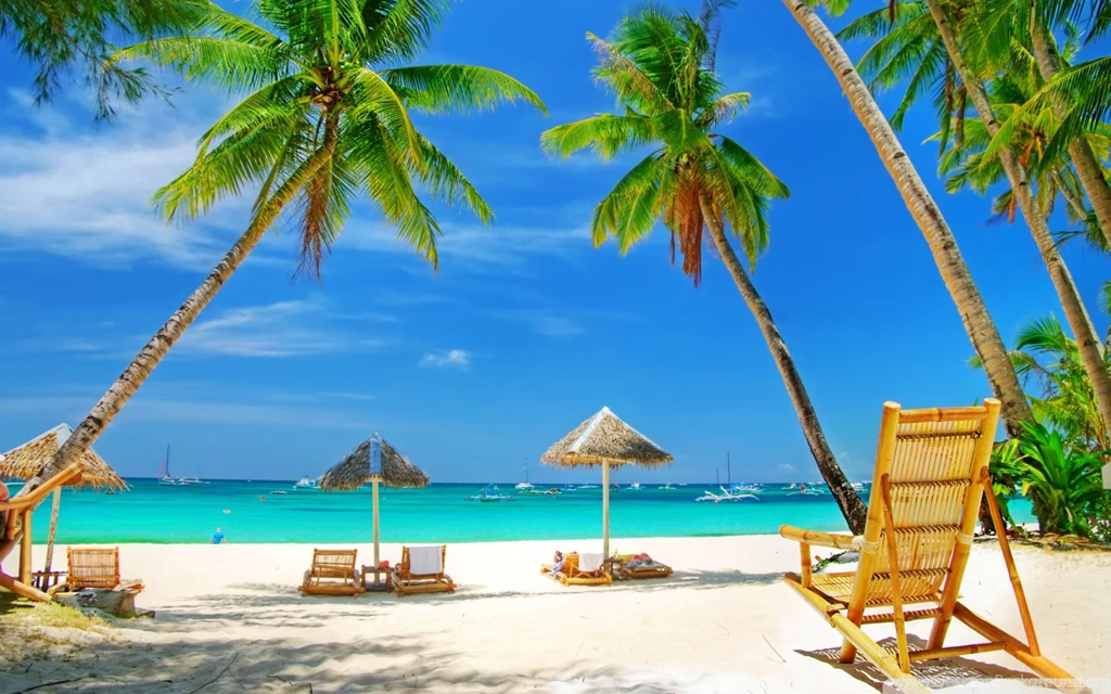 Paradise Beach Desktop Wallpapers