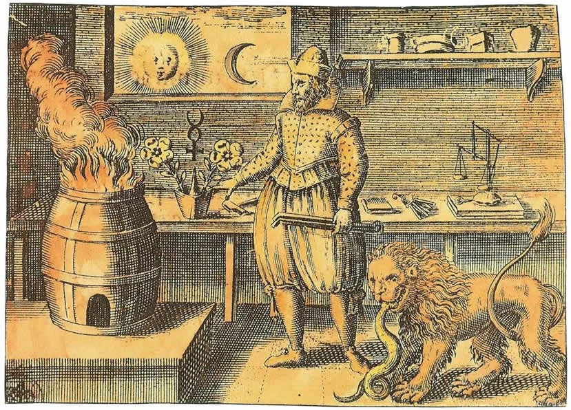 17th Century Alchemical Key Esoteric And Occult Alchemy ...