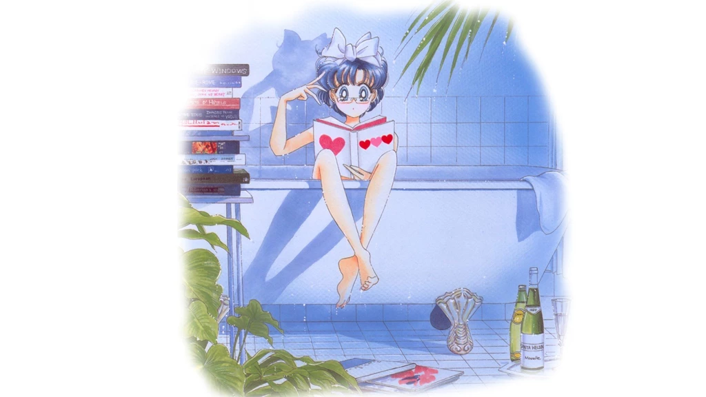 Sailor Moon Bathtubs Sailor Mercury Wallpapers