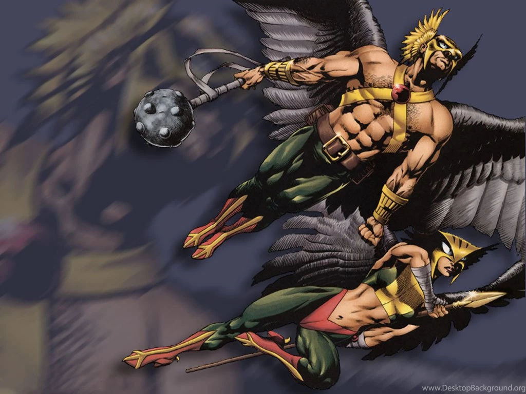 Hawkman And Hawkgirl   Funkyrach01 Wallpapers (15338852)   Fanpop