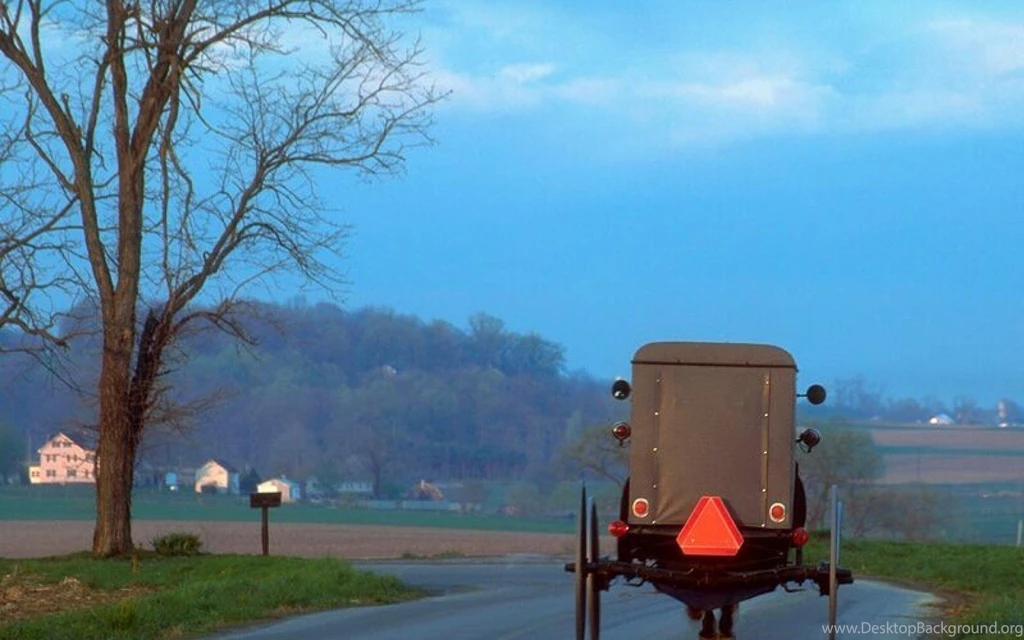 Pennsylvania Lancaster Amish Buggy Complex Magazine Wallpapers ...