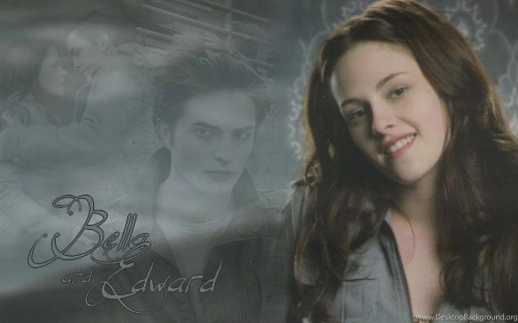 TWILIGHT BELLA AND EDWARD WALLPAPER (