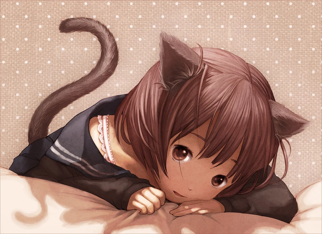 Cat Gril Wallpapers