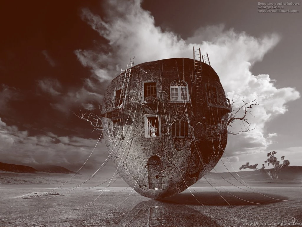 Eyes Are Windows To The Soul: Surreal Art print, Poster, Book ...