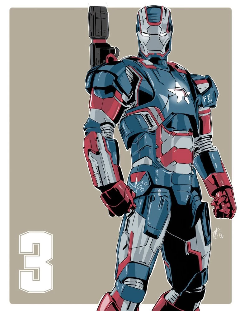 Iron Patriot By 117Art On DeviantArt