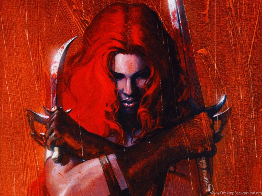 Red Sonja HD Wallpaper,comics Wallpaper,red Wallpaper,sonja ...