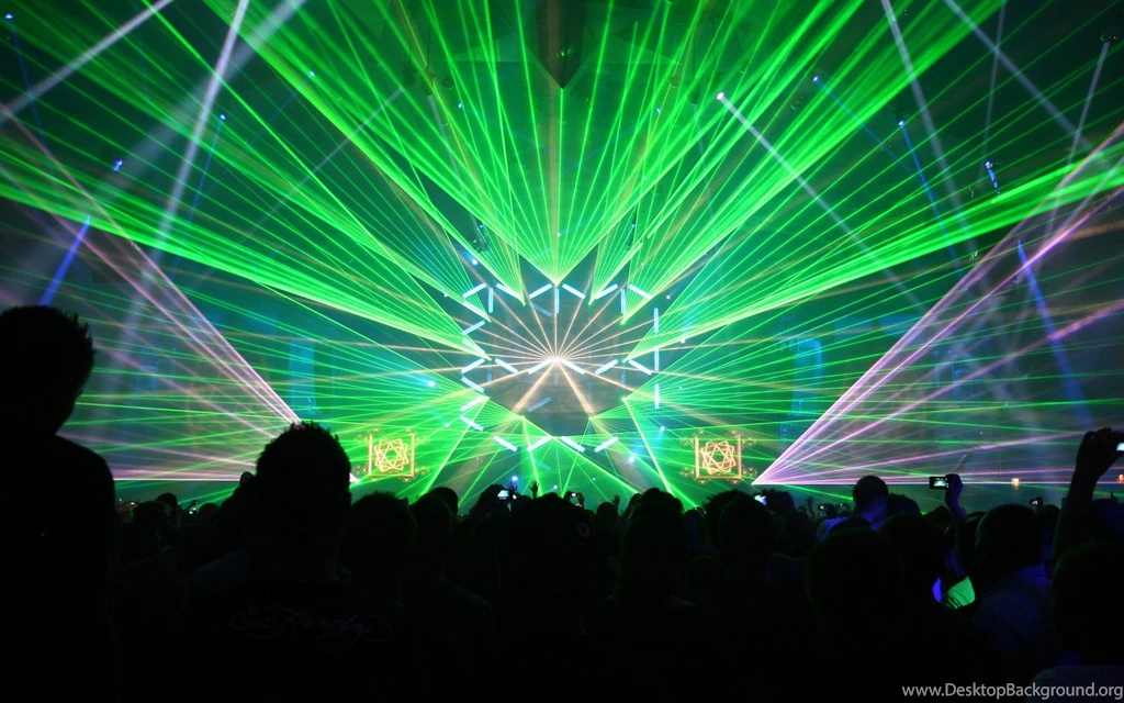 Light Techno Rave Lasers Wallpapers
