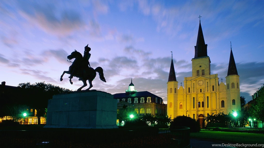 Wallpapers Cathedral Louis New Orleans 1920x1080