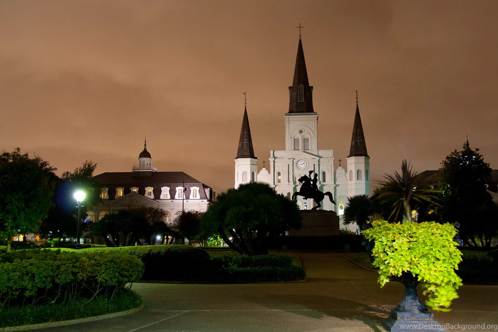 New Orleans Skyline Wallpaper.
