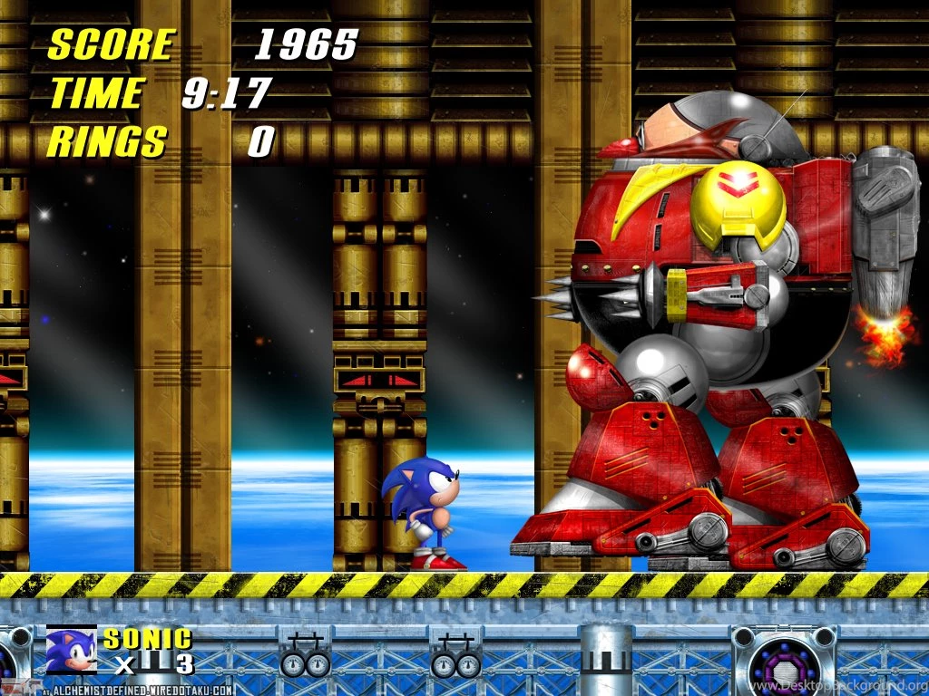 Sonic 2 In HD Exophase.com